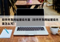 软件开发网站建设方案（软件开发网站建设方案怎么写）