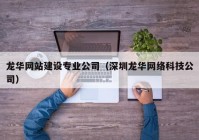 龙华网站建设专业公司（深圳龙华网络科技公司）